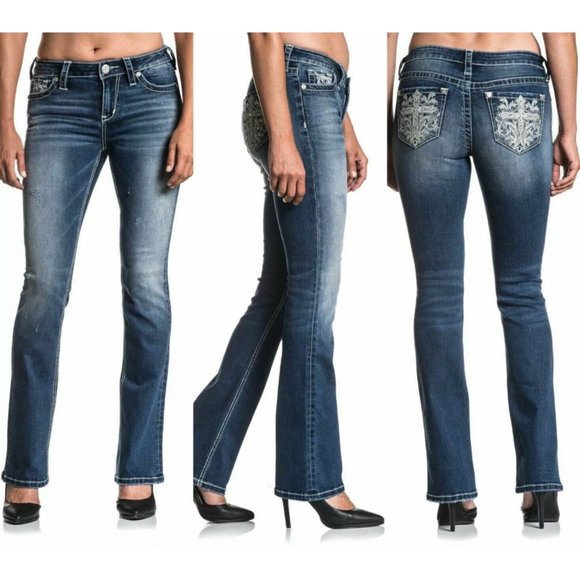 Affliction Denim - AFFLICTION Women's Denim Jeans JADE STANDARD CALI